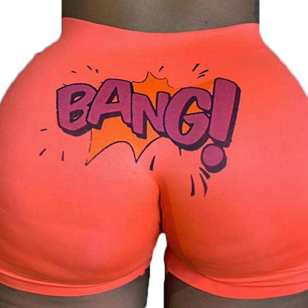 High Waisted Bang Shorts